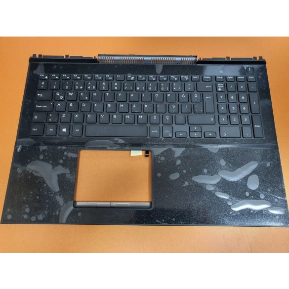 Dell Inspiron 15 7567 palmrest török klaviatúrával 0MDC8K, 0163K2 (backlit, világító)