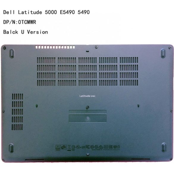 Dell Latitude E5490 alsó szervíz fedél