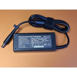   Utángyártott laptop töltő HP 65W / 18.5V 3.5A / 7.4mm-5.0mm