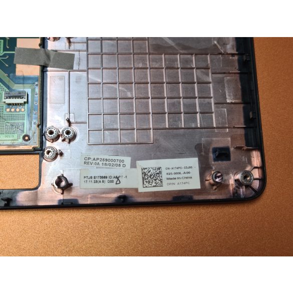 Dell Latitude 5590, 5591 Precision 3530 palmrest touchpad elektronikával (A174PC)