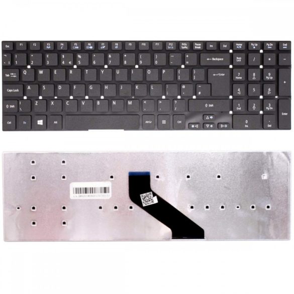 AC06 - klaviatúra angol UK, fekete (E5-511, E5-521, E5-571, E5-572, ES1-512, ES1-711)