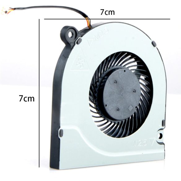 AC08 - CPU hűtő ventilátor Aspire 3 A314-31, A315-21, A315-31, A315-51, A315-52, A515-51, A515-51G