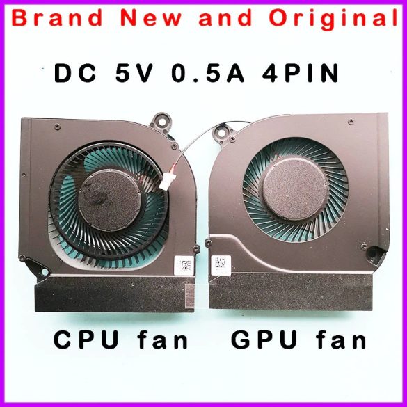 AC09A - CPU hűtő ventilátor  Acer Nitro 5 AN515-55, AN517-52 (DFS5K223052836)