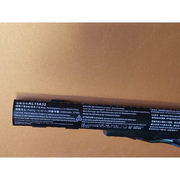 Utángyártott akku Acer Aspire E5-573 E5-573G V3-574 V3-574G / 14,8V 2500mAh