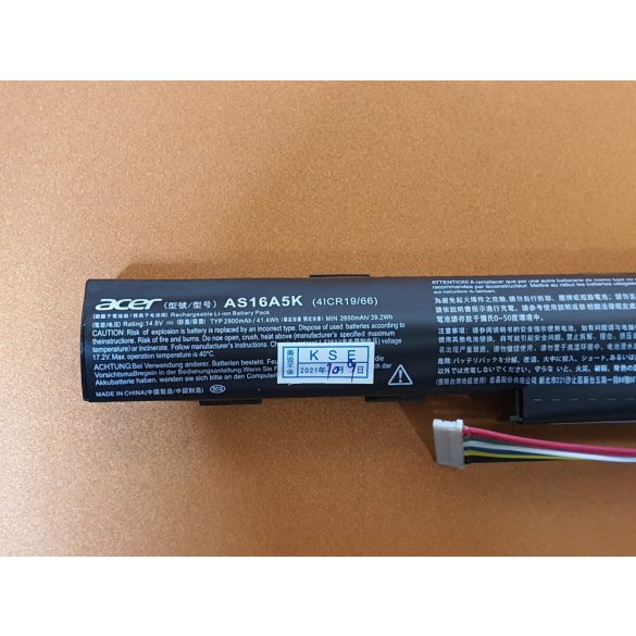 OEM battery for Acer Aspire E5-523, E5-475, E5-575,  E5-774 / 14,4V 2650mAh