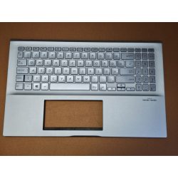   AS05 - Palmrest világító magyar billentyűzettel X532, X532F, X532FA (ezüst)