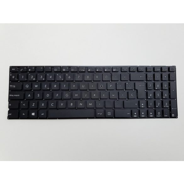 AS05 - klaviatúra spanyol, fekete (X556 X556U X556UA X556UB X556UF X556UJ X556UQ)