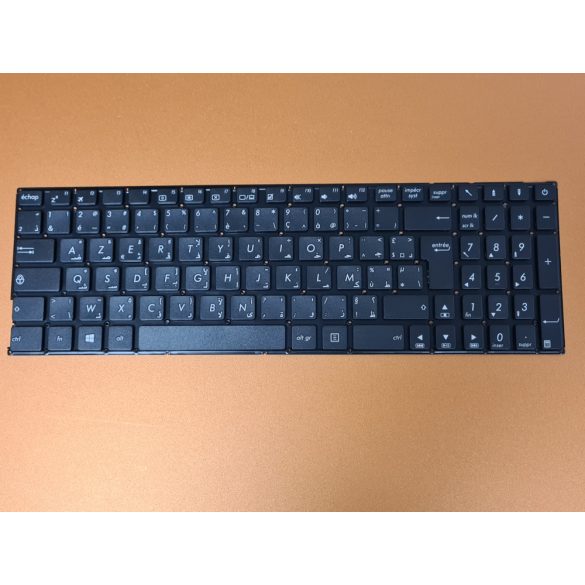 AS09 - klaviatúra francia FR, fekete (A540, F540, X540, X540L, X540S, X544, R540, R540L)