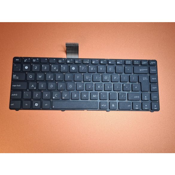 AS13 - klaviatúra angol UK, fekete (U46 U36 U37 U47  N46 K45  U44 R400 S46)