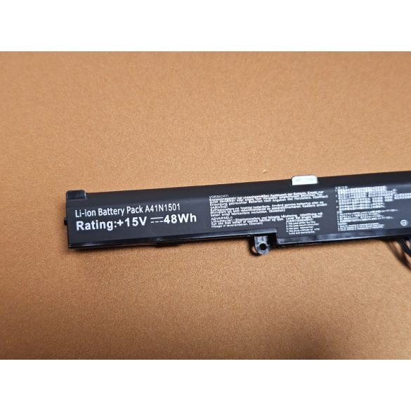 Utángyártott akku ASUS GL752JW GL752 GL752VL GL752VW N552 N552V N552VW N752