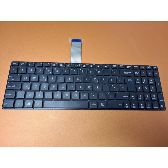 AS16 - klaviatúra angol UK, fekete (F550, F552, K550, R510, R513, X501, X502, X550, X552)