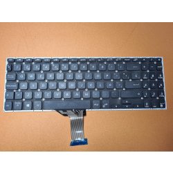   AS28 - klaviatúra spanyol SP, fekete (S530F, S530U, X530F, X530U, Y5100 )