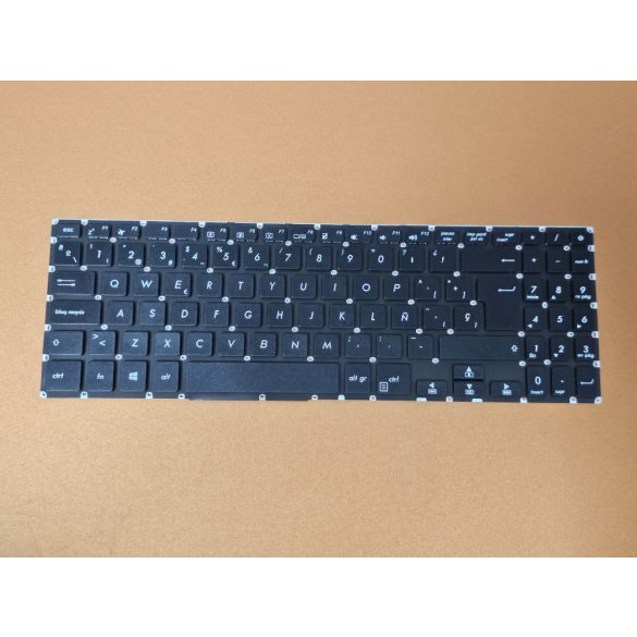AS31 - klaviatúra spanyol SP, fekete (Asus X507, X507MA, X507U, X507UA, X507UB, A507, A507MA)
