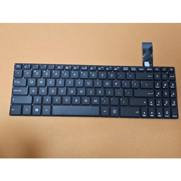 AS32 - klaviatúra US angol, fekete (X570 X570U X570UD X570Z X570ZD F570 X570D YX570 YX570UD YX570ZD FX570 FX570UD)