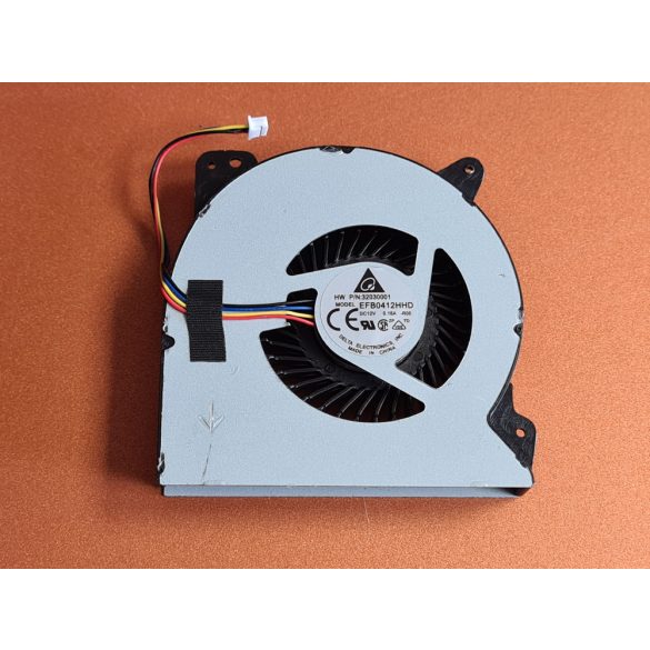 AS33B - CPU hűtő ventilátor ROG G750 G750J G750JH G750JM G750JS G750JW G750JX (AB07512HX26DB00)