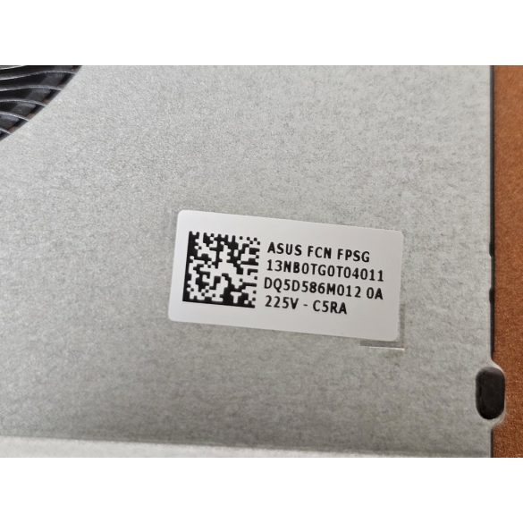 AS53 - CPU hűtő ventilátor Asus X515 X515DA X515EA X515J X515JA X515UA X515MA (13NB0TG0T04011)