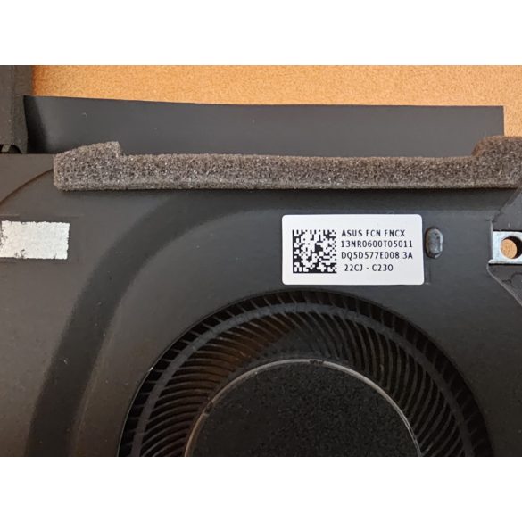 AS54A - CPU hűtő ventilátor Asus TUF Gaming A15 FA506IC (DFS5K22B056738)