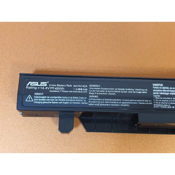 OEM gyári akku Asus GL552 GL552J GL552V ZX50 ZX50J ZX50V / 15V 3150mAh