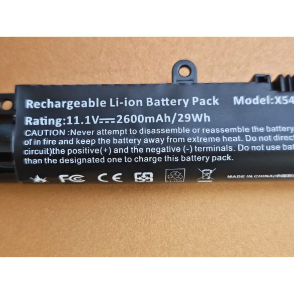 Utángyártott akku Asus Vivobook Max F541N F541U X541N X541S X541U / 11,1V 2600mAh