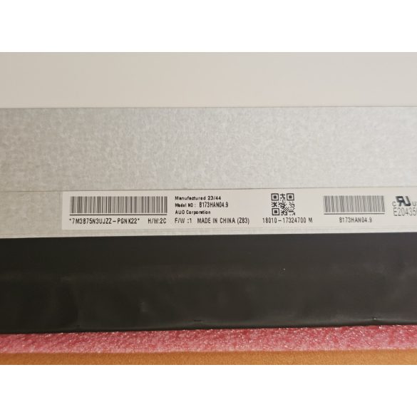 B173HAN04.9 AU Optronics LCD 17,3" SLIM FHD 40 pin matt 144Hz