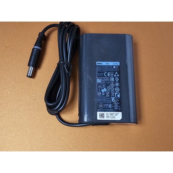 OEM gyári laptop töltő Dell 65W / 19V 3.34A / 7.4-5.0mm