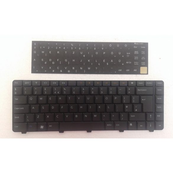 DE01 - klaviatúra 3M magyar HU, fekete (Inspiron N3010, N4010, M4010, N5030, M5030)