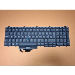   DE04 - klaviatúra észt EE, fekete (Latitude E5550, E5570, 5580, 5590)