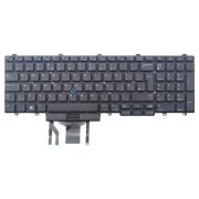 DE04 - klaviatúra angol UK, fekete (Latitude E5550, E5570)