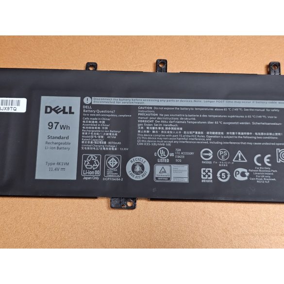 OEM battery for Dell Latitude E7370 / 7,4V 43Wh (P63NY)