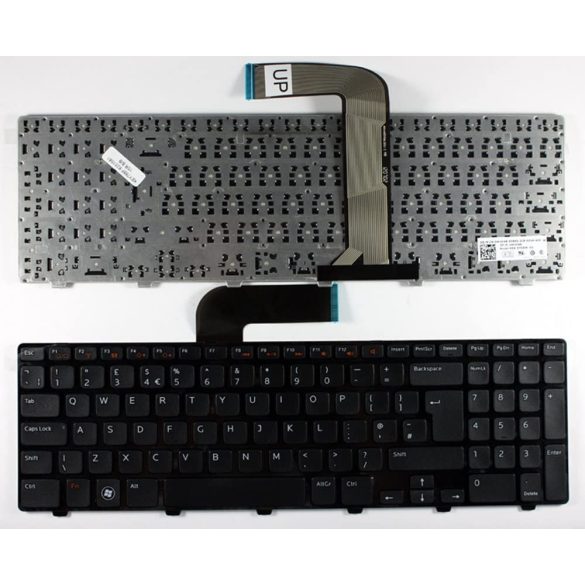 DE12 - klaviatúra angol UK, fekete Inspiron N5110, M5110, M511R, M501Z