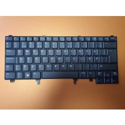   DE18 - klaviatúra  skandináv SKN, fekete (Latitude E5420, E5430, E6220, E6230, E6320, E6330...)