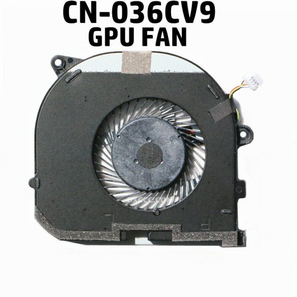 DE20A - GPU hűtő ventilátor XPS 15 9550, Precision 5510 (036CV9)