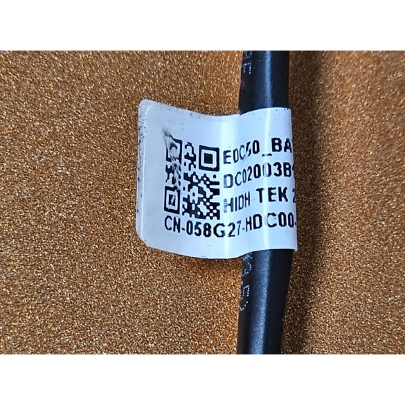 DE24A - akku kábel Dell Latitude 5500, 5501, 5511 Precision 3541, 3551 (058G27)
