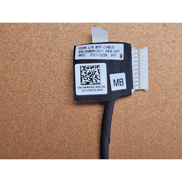 DE26 - akku kábel Dell Latitude 3430 3435 3530 3535 (0WRP53)