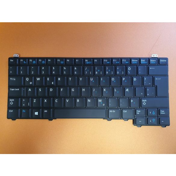 DE26 - klaviatúra izlandi IS, fekete (Latitude E5440)