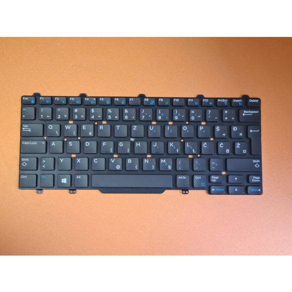 DE29 - klaviatúra szlovén SN, fekete (Latitude E5450, E5470, E5480, E7450, E7470, 7480)