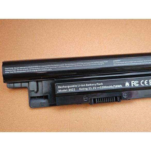 Utángyártott akku Dell Inspiron 3521 5521 5537 5721 / 11,1V 5200mAh (58Wh)