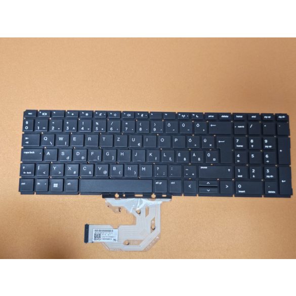 HP04 - klaviatúra magyar HU, fekete Probook 450 G6, 455 G6, 455R G6, Probook 450 G7, 455 G7