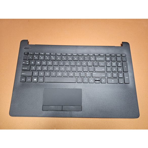 HP 15-BS, 15-BW, 15-RA, 15-RB, 15T-B, HP 250 G6 palmrest USA kiosztású klaviatúrával (Fekete)