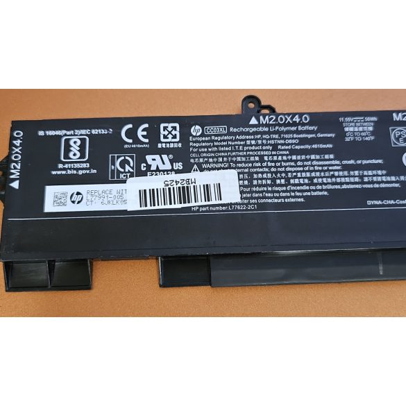 OEM battery - HP EliteBook 850 G7 850 G8 855 G7 855 G8, HP ZBook Firefly 15 G7 G8 (CC03XL)