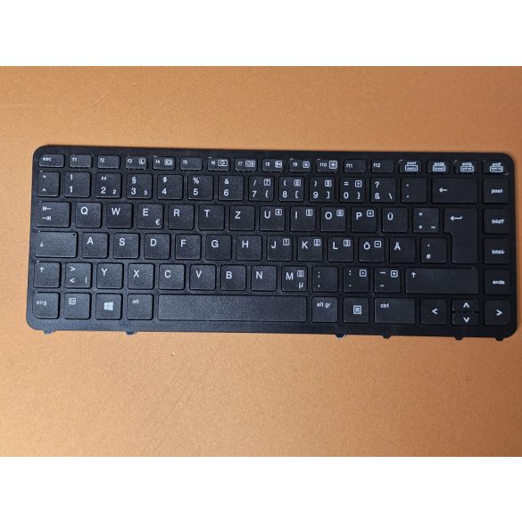HP07 - klaviatúra német GE, fekete,  (Elitebook 840 G1, G2, 850 G1, G2, Zbook 14)