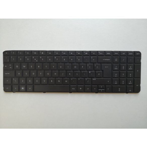 HP08 - klaviatúra angol UK, fekete (Pavilion G7-1000, G7-1100, G7-1200)
