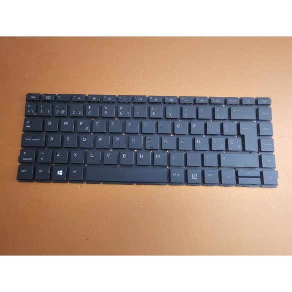 HP10 - klaviatúra spanyol SP, fekete világító Probook 440 G8, 445 G8, 440 G9, 445 G9, Probokk 640 G8,