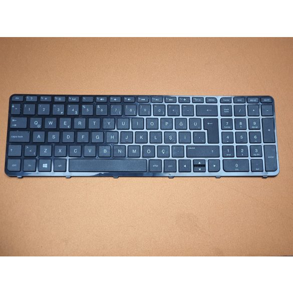 HP16 - klaviatúra török TR fekete (Pavilion 15 A-D-E-F-N-R-S, HP 250 G2, G3)