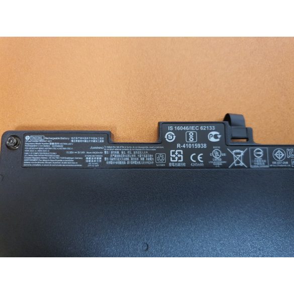 OEM gyári akku HP EliteBook 745 G4 755 G4 840 G4 850 G4, HP ZBook 14u G4, 15u G4, / 11,55V  4420mAh (TA03XL)