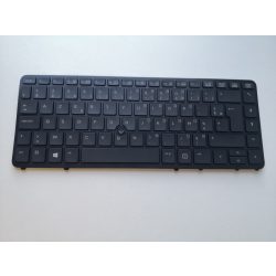   HP17 - klaviatúra francia FR, fekete, világító (Elitebook 740 G1, 740 G2, 745 G1, 745 G2)