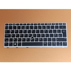   HP18 - klaviatúra angol UK, fekete világító EliteBook 735 G5, 830 G5,  830 G6