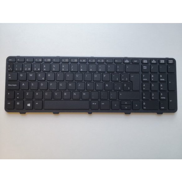 HP21 - klaviatúra spanyol SP, kerettel (Probook 450 G1, G2 / 455 G2 /470 G1,G2 /650 G1)