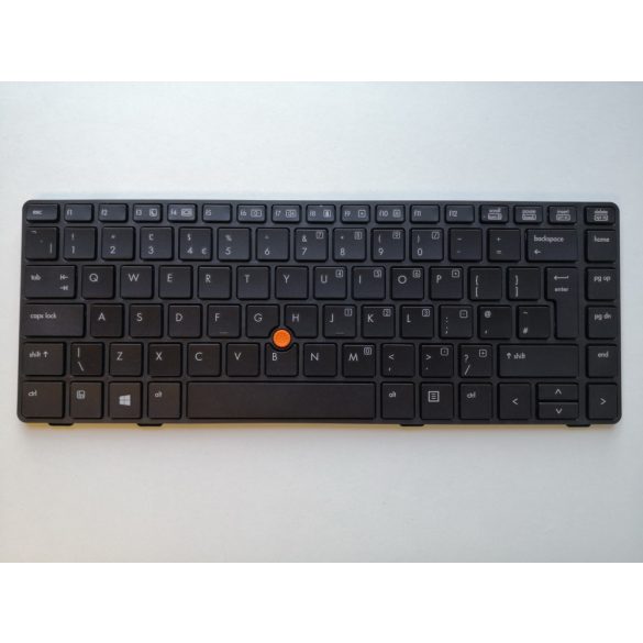 HP22A - klaviatúra angol UK, fekete (Probook 6460b, 6470b, Elitebook 8460p, 8470p, 8470w)