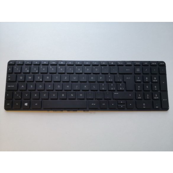 HP27 - klaviatúra svájci SW, fekete, világító (Pavilion 15-K, 15-P, 15-T, 15-V, 15-Z, 17-F)